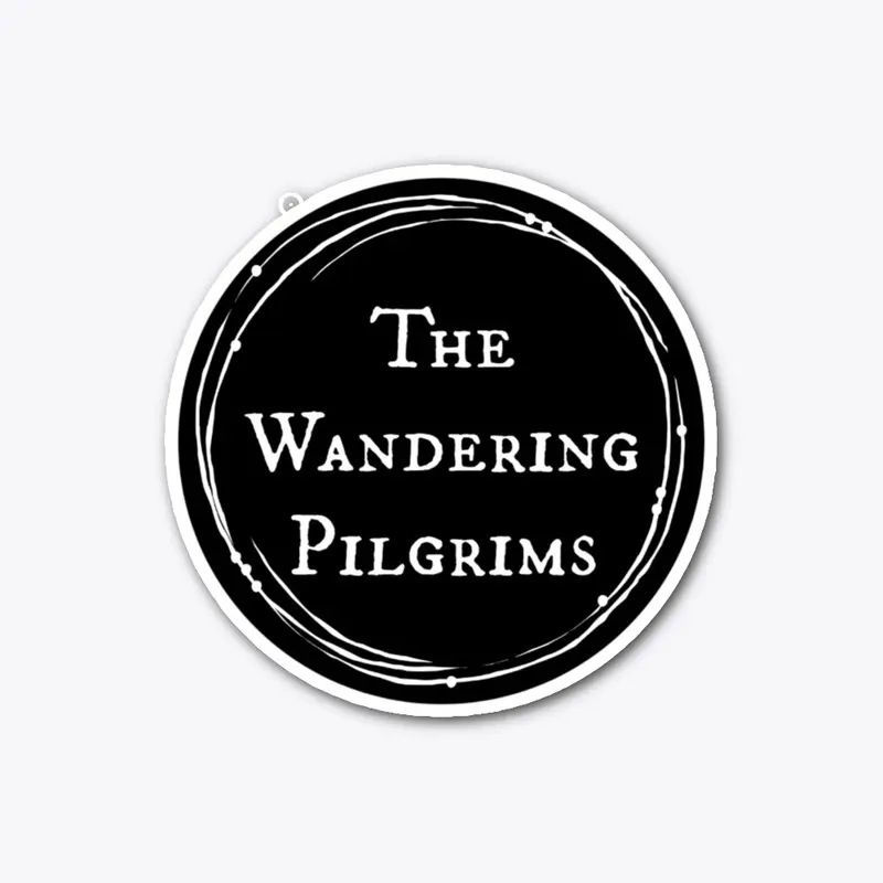 Black Wandering Pilgrims logo design