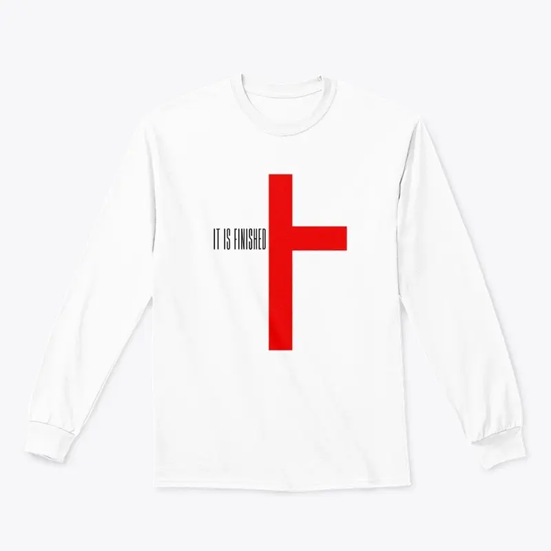 It is finished cross design